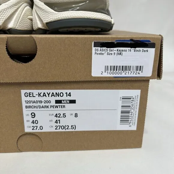 ASICS Gel Kayano 14 “Birch Dark Pewter” 2024